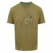 Korda Tričko LE Distressed Logo Tee Olive vel. S