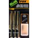 Fox Edges Hotové montáže 50lb Camo Leadcore Lead Clip Kwik Change Lead 3ks